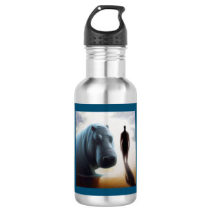 Botella De Agua Hipopótamo 3