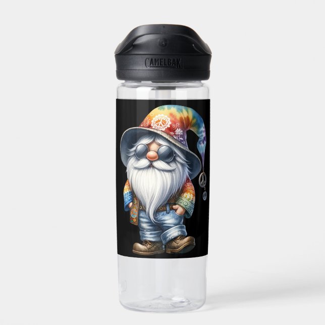 Botella De Agua Hippy Gnome (Atrás)