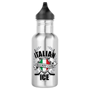 Botella De Agua Hockey sobre hielo italiano