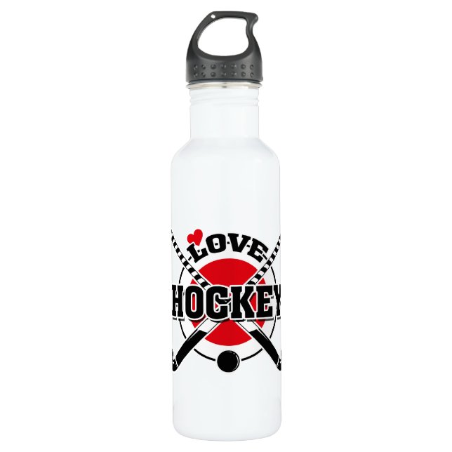Botella De Agua Hockey sobre hierba (Anverso)