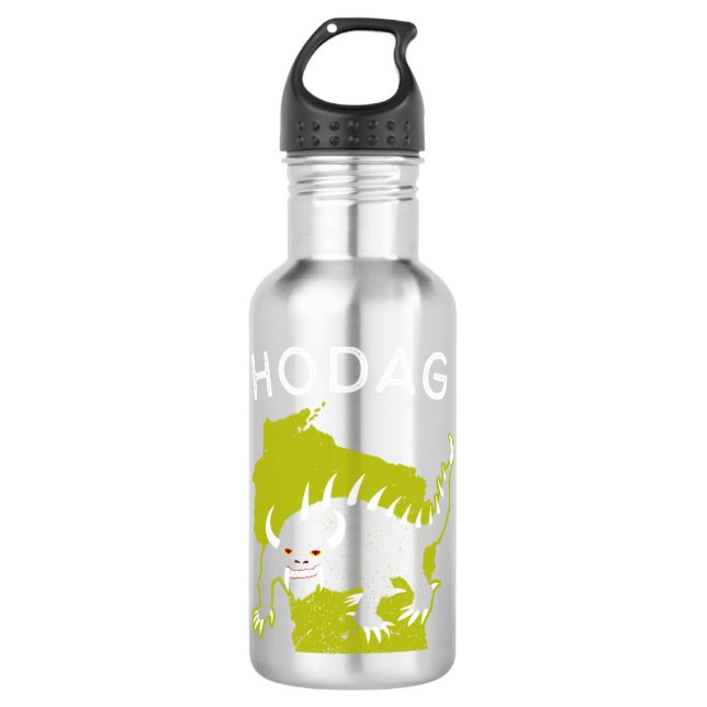 Botella De Agua Hogar del Hodag - Wisconsin, USA Cryptid Pullove (Anverso)