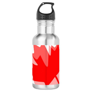 Botella De Agua Hoja de Arce Canadiense Estilo en Capas CANADÁ