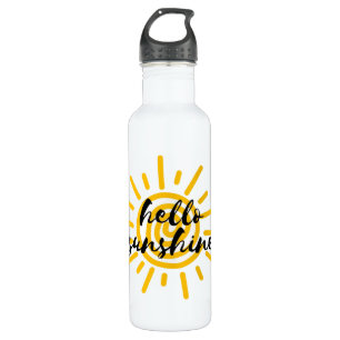 Botella De Agua Hola Sunshine