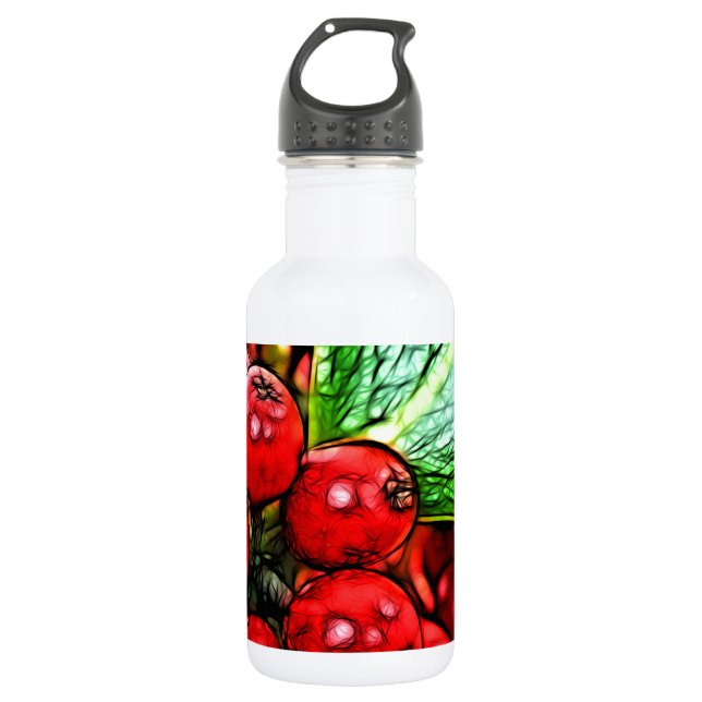 Botella De Agua Holly Berries 006 (Anverso)
