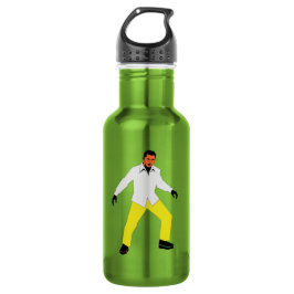 Botella De Agua Hombre de aspecto misterioso