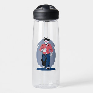Botella De Agua Hombre enojado caminando