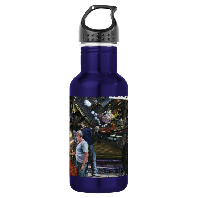 Botella De Agua Hombres de Comercio, Jerusalén (Anverso)