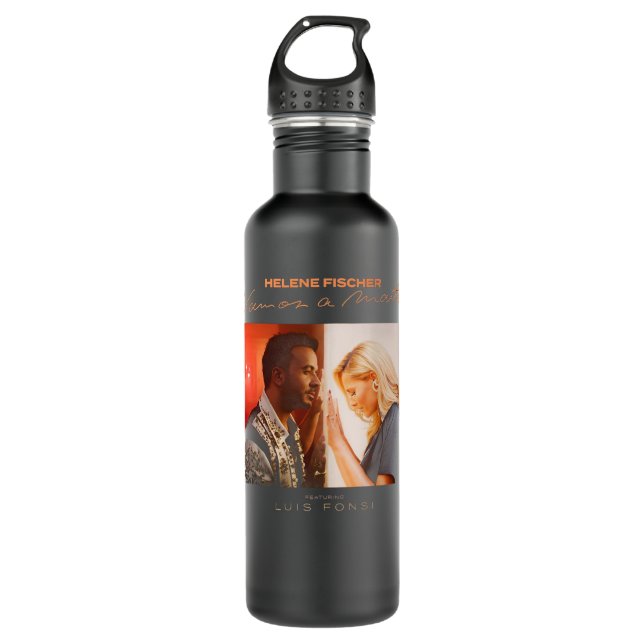 Botella De Agua Hombres Regalo Helene German Fischer Singer (Anverso)