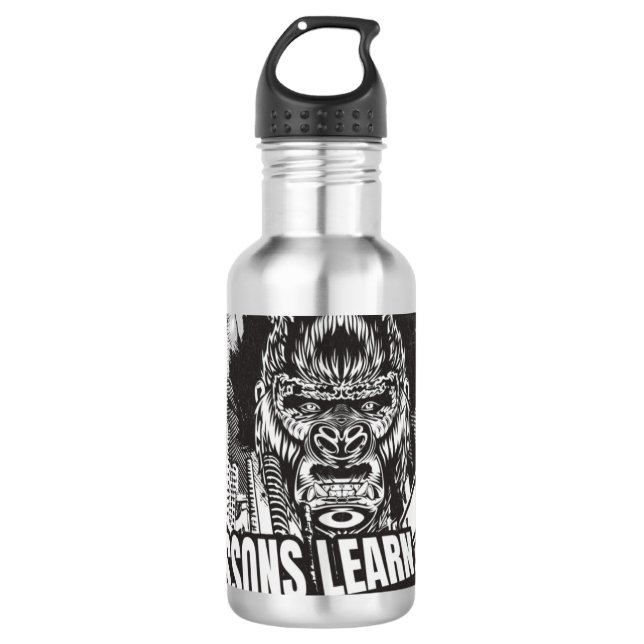 Botella De Agua Home/Kitchen Legendary Gorilla Water Bottle (Anverso)