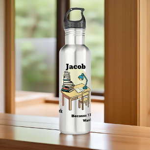 Botella De Agua Homework: Porque 7 horas de colegio no fueron sufi