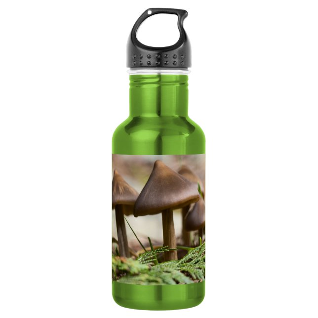 Botella De Agua Hongos en el bosque (Anverso)