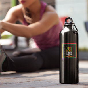 Botella De Agua Honrando el 18 de junio de 1865 - Celebrando la li