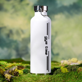 Botella De Agua Hora de Gimnasio – Entrenamiento Mínimo de Fitness