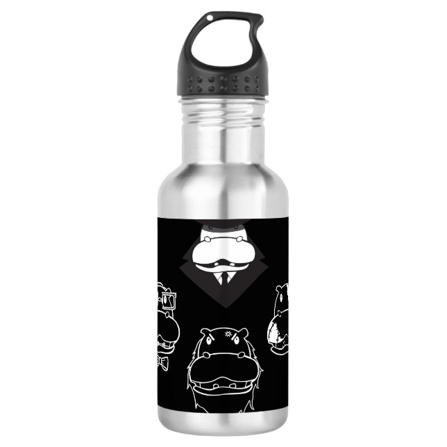 Botella De Agua Hora de la variedad de la Cadera-o (Anverso)