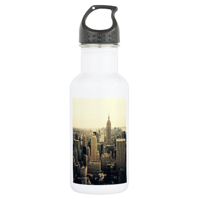 Botella De Agua Horizonte de New York City (Anverso)