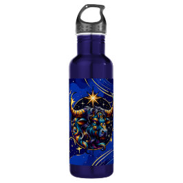 Botella De Agua Horoscopio Rótulo Taurus Zodiac Astrología