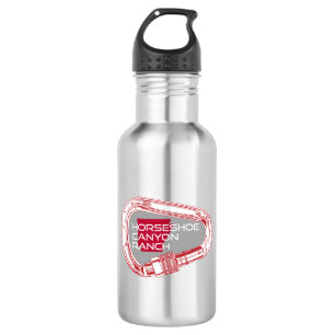 Botella De Agua Horseshoe Canyon Ranch Arkansas Climber Carabiner