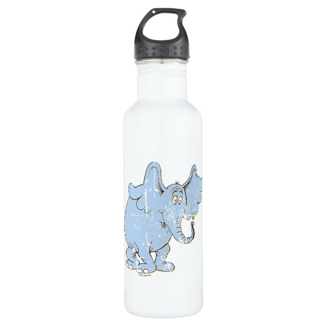 Botella De Agua Horton Hears A Who | Horton angustiado (Anverso)