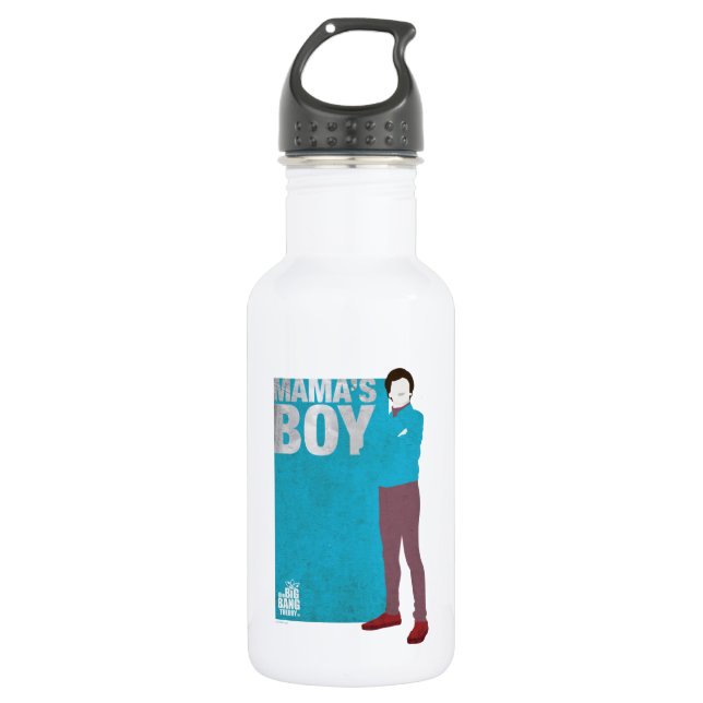 Botella De Agua Howard | Mama's Boy (Anverso)