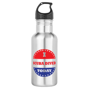 Botella De Agua Hoy Buceé En Scuba