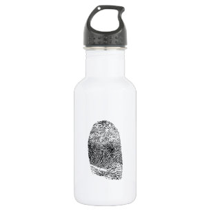 Botella De Agua Huella dactilar