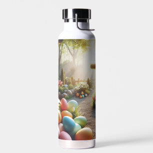 Botella De Agua Huevo cruzado/de Pascua/Lilly