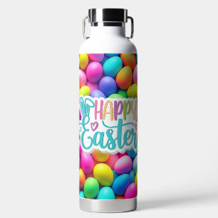 Botella De Agua Huevo de Pascua/Primavera de colores vivos