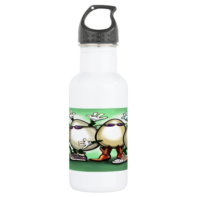 Botella De Agua Huevos (Anverso)