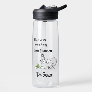 Botella De Agua Huevos Verdes con Jamón del Dr. Seuss
