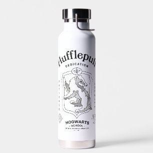 Botella De Agua HUFFLEPUFF™ Dedicación Paciencia Lealtad Escudo