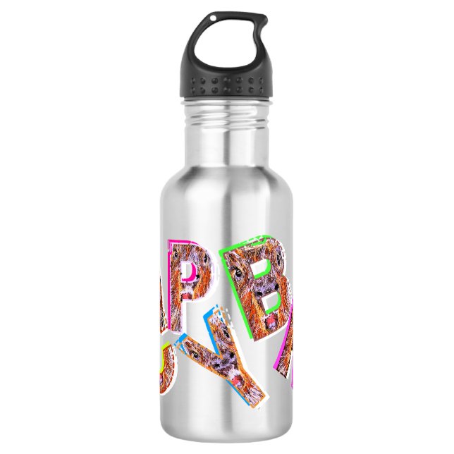 BOTELLA DE AGUA "HUH" CAPYBARA (Anverso)