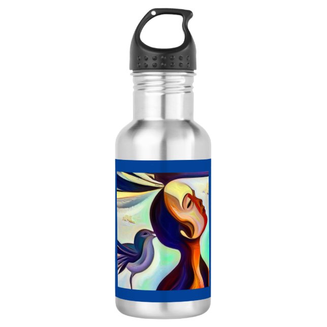 Botella De Agua Hummingbird 2 (Anverso)