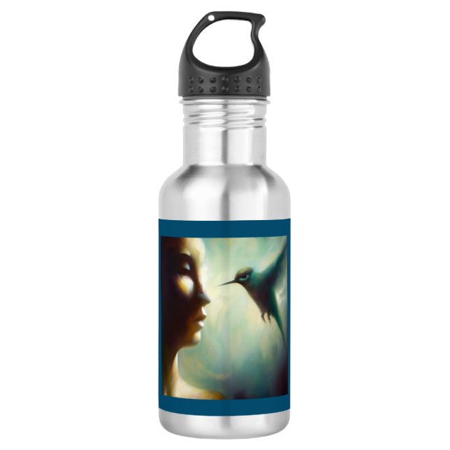 Botella De Agua Hummingbird 4 (Anverso)