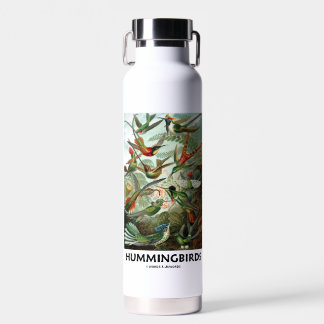 Botella De Agua Hummingbirds Ernest Haeckel Artefanías De La Natur