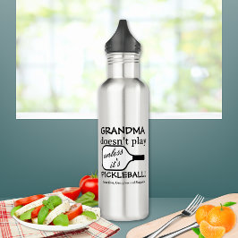 Botella De Agua Humor gracioso de la abuela Minimalista dulce