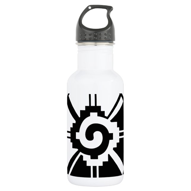 Botella De Agua Hunab Ku Creador y planetas celestes (Anverso)