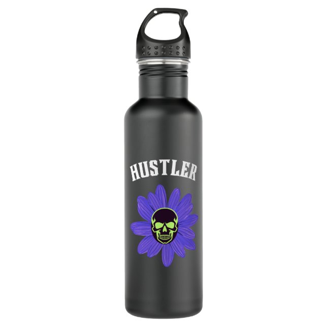 Botella De Agua Hustler (Anverso)