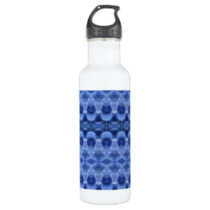 Botella De Agua Hy Blue Ikat