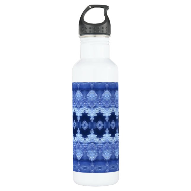 Botella De Agua Hy Blue Ikat 2 (Anverso)