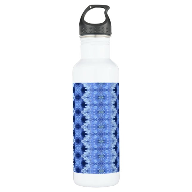 Botella De Agua Hy Blue Ikat 8 (Anverso)