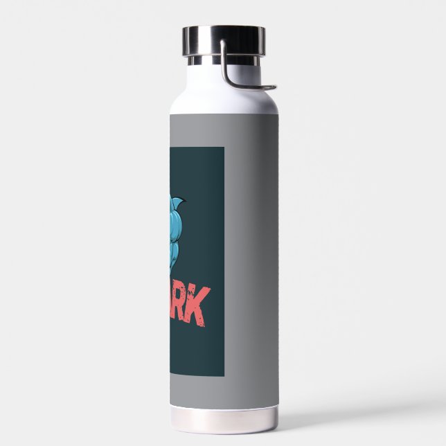 Botella De Agua "Hydration Vibes – Custom Reusable Water Bottle" (Izquierdo)