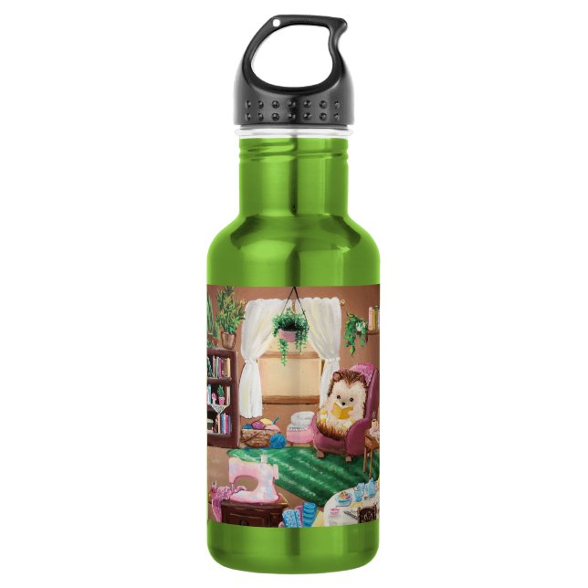 Botella De Agua Hygge Hedgehog (Anverso)
