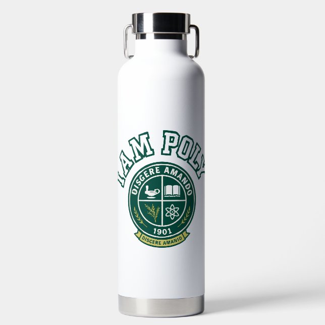 Botella de agua I AM POLY 32oz (Delantero)