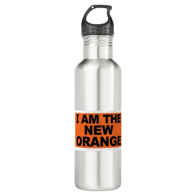 Botella De Agua I am The New Orange (Anverso)