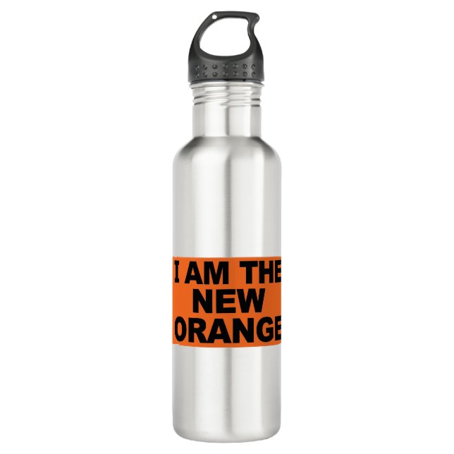 Botella De Agua I am The New Orange (Anverso)