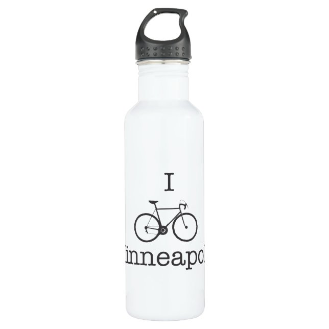 Botella De Agua I Bike Minneapolis (Anverso)