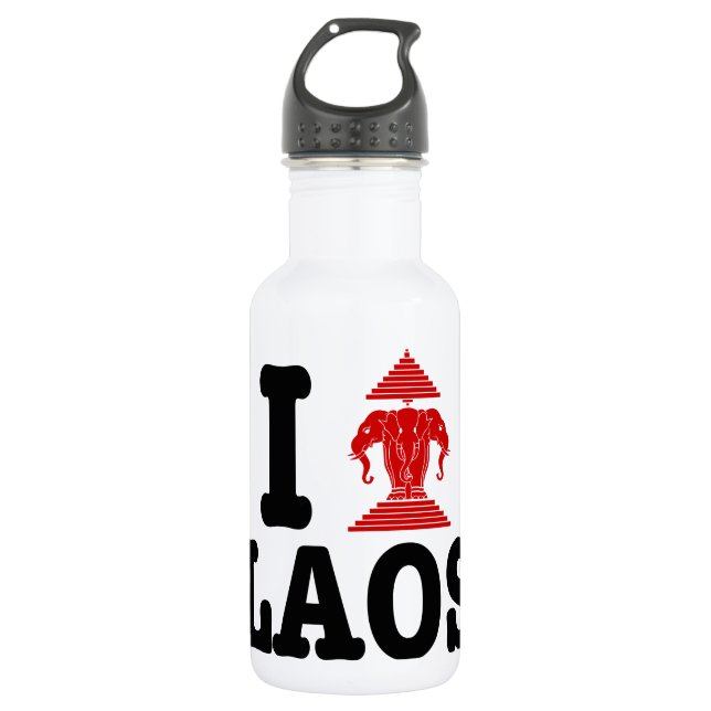 Botella De Agua I Erawan (Love Laos) (Anverso)
