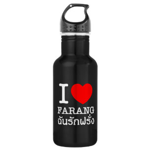 Botella De Agua I Heart (Love) Farang
