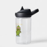 Botella De Agua I’m a Fit-Dill! Funny Fitness Pickle Pun Design |<br><div class="desc">Ready to get in a “Fit-Dill”? 🥒💪 This adorable fitness pickle design is the perfect mix of cute and clever. Featuring a happy cartoon pickle rocking a headband and smartwatch, this punny artwork is made for gym lovers, workout enthusiasts, food pun fans, and anyone who appreciates wholesome humor. Whether you're...</div>