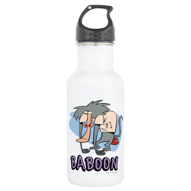 Botella De Agua I.R. Baboon Character Graphic (Anverso)